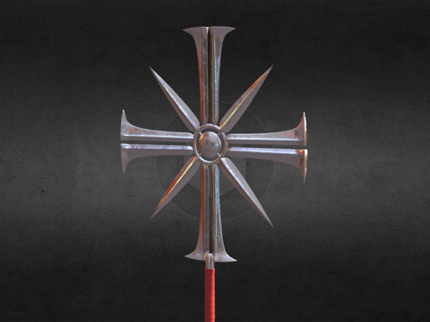  伊甸之门标志3d模型 