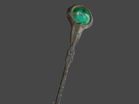  死猎者权杖第3阶3d模型 