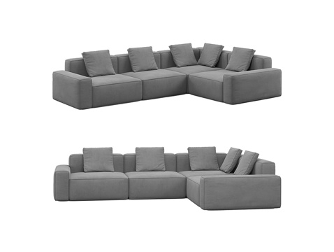  MEBELFORM 转角沙发3d模型 