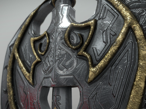  弗尔塞提之斧3d模型 