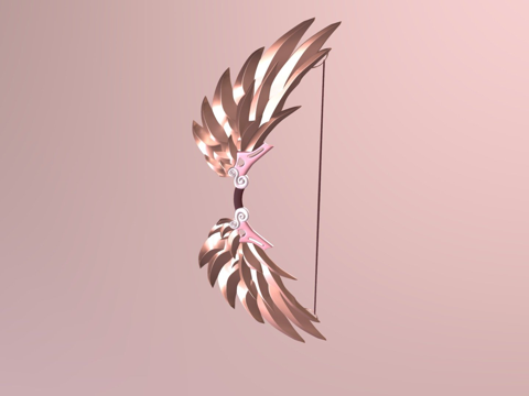  丘比特之弓2级3d模型 