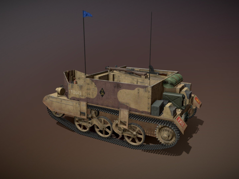  布伦机枪车MK.IBUCT126423d模型 