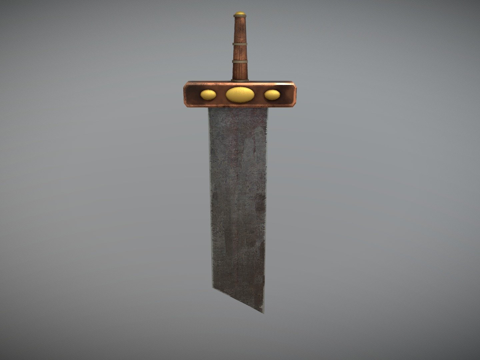  短剑3d模型 
