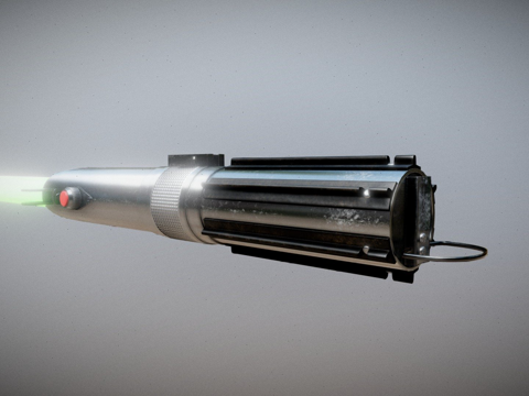  卢克的光剑3d模型 