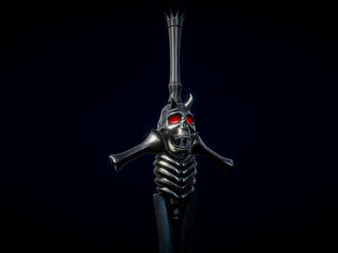  鬼泣叛逆之剑3d模型 