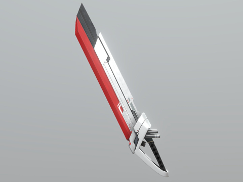  绫波剑碧蓝航线3d模型 