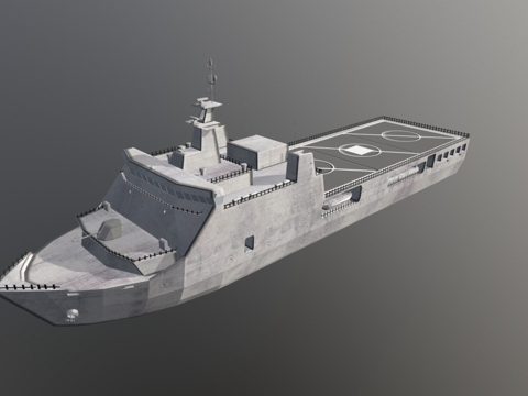  班达亚齐船3d模型 