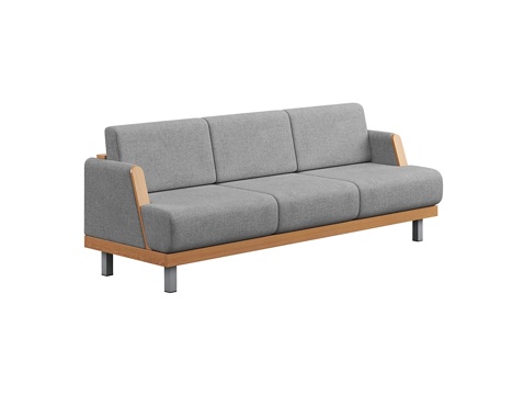  MEBELFORM 三人沙发3d模型 