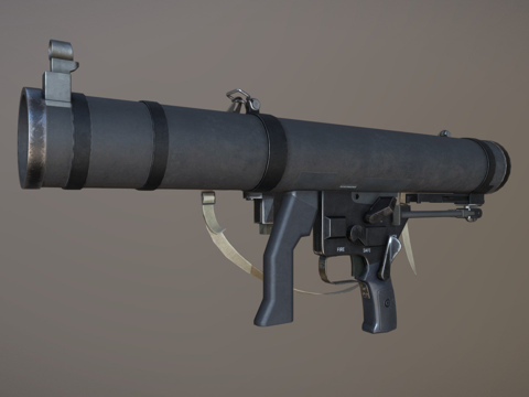  军用火箭发射器Mk153 SMAW3d模型 