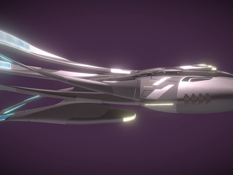  我的奥维尔号3d模型 