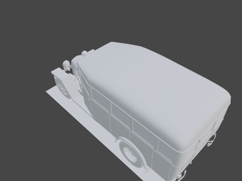  嘎斯0330ГАЗ03303d模型 