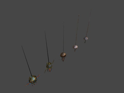  死亡猎人细剑3d模型 