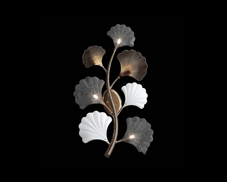  Cloyd 轻奢叶子壁灯3d模型 