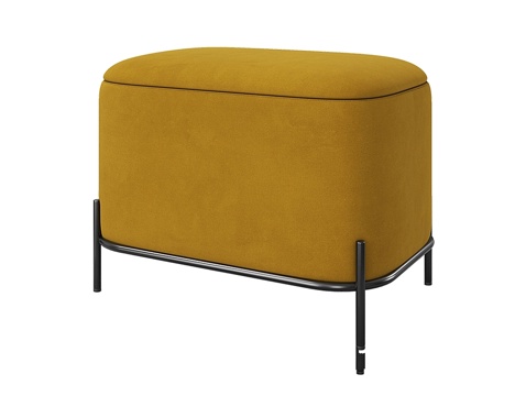  MEBELFORM 收纳沙发凳3d模型 