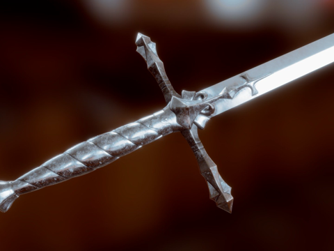  阿鲁卡德之剑恶魔城3d模型 