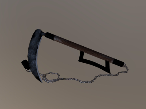  苦理沙魔3d模型 