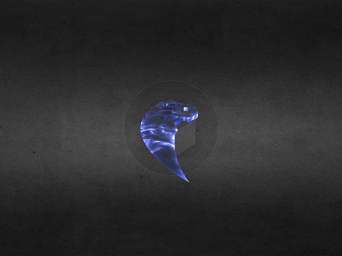  指节刀苍穹爪刀苍穹3d模型 