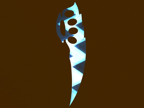  指节刀质子3d模型 