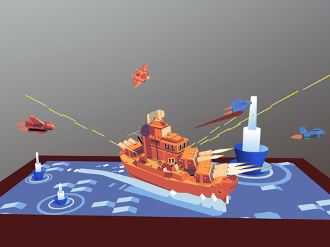  战舰高级战争致敬3d模型 