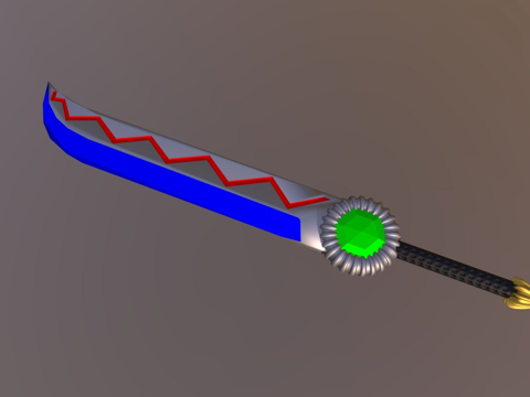  剑UltraHyperWolf93d模型 