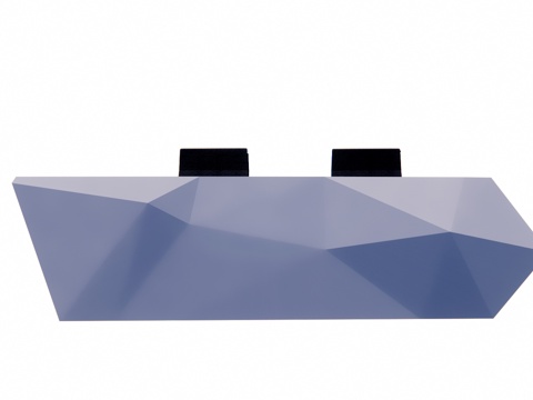  工装 接待 前台 电脑 办公空间 酒店前台 办公室su模型 