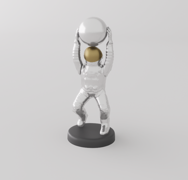 金属摆件su模型