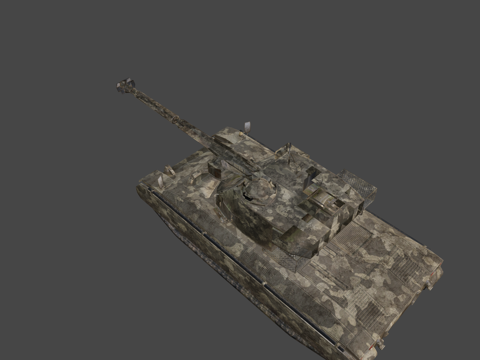  SK105库拉西尔沙漠型3d模型 