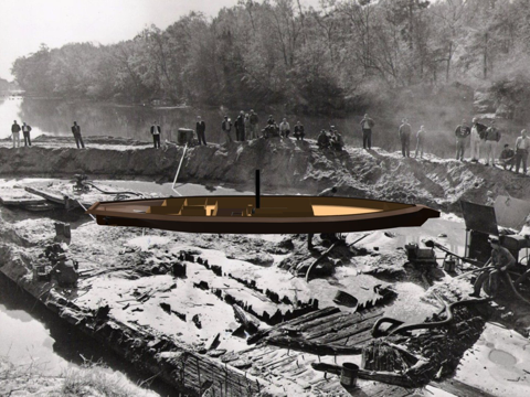  CSS诺伊斯号下层甲板3d模型 