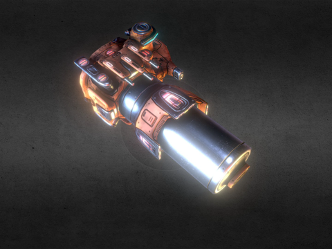  星勇者统治矿工移动基地战魂Marc Gauvin3d模型 