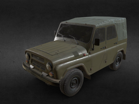  乌阿斯猎人3d模型 