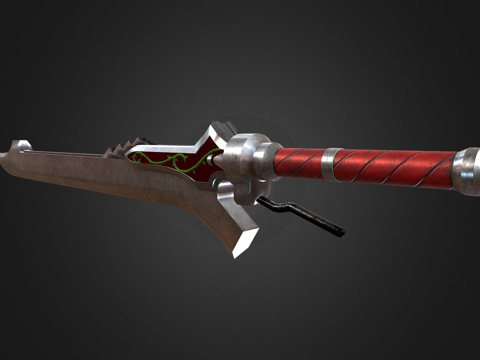  鬼泣红皇后3d模型 