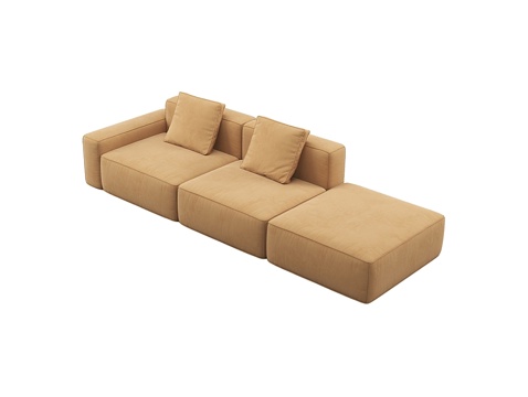  MEBELFORM 三人沙发3d模型 