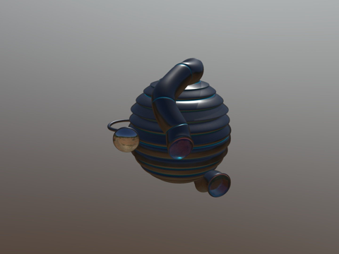  游戏无人机3d模型 