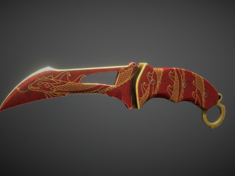  死神刀鬼铁龙3d模型 