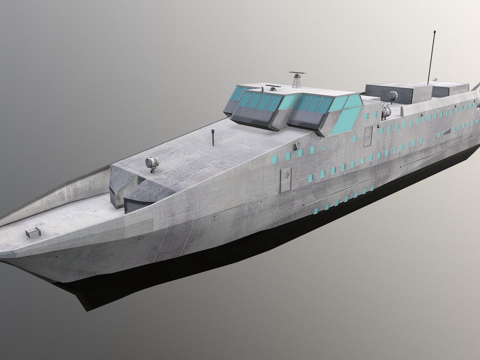  卡朗特科克号船3d模型 