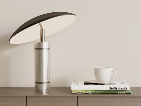 现代意式台灯 床头灯su模型