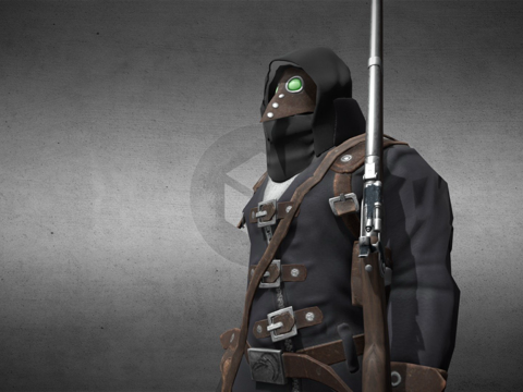  第六军团线列步兵3d模型 