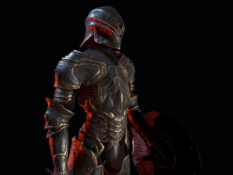  阿里尔佩雷斯的地狱骑士23d模型 