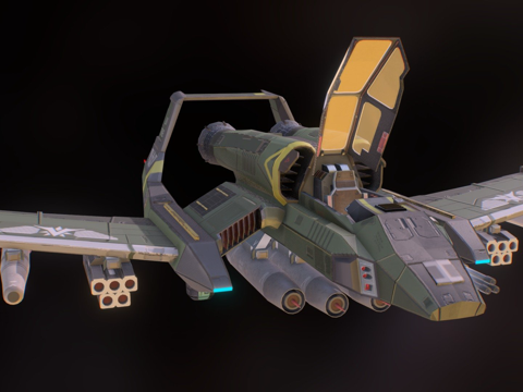  阔剑6显示器3d模型 