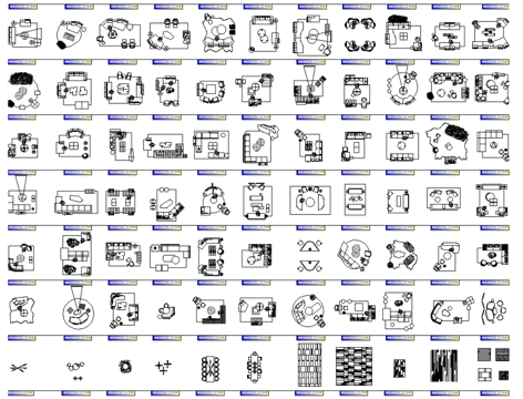 2026网红沙发CAD图库专辑大全cad施工图