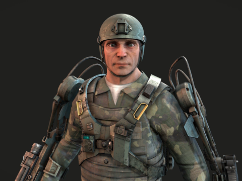  明日边缘3d模型 