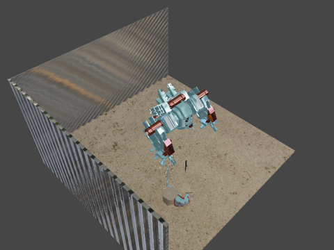  内心的灰暗地带3d模型 