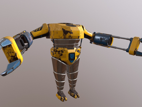  动力装载装甲3d模型 