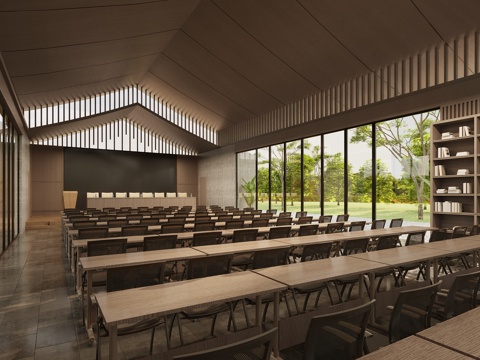  茶水间 休息区 休闲桌椅 3D模型3d模型 