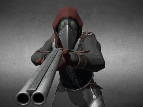  第六军团冲锋队员3d模型 