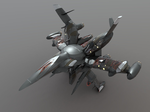  程序化硬表面建模测试10.0363d模型 