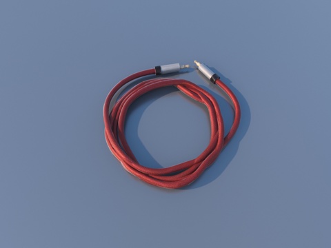  电线 数据线 连接线3d模型 