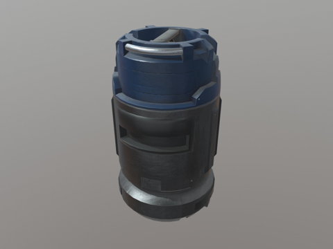  科幻板条箱3d模型 