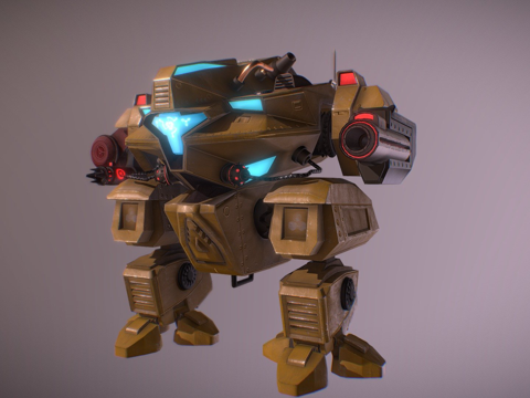  SCF09改良科幻版3d模型 