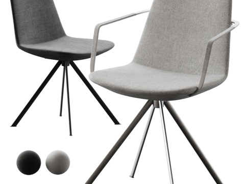  B&T设计Pera Ellipse座椅3d模型 